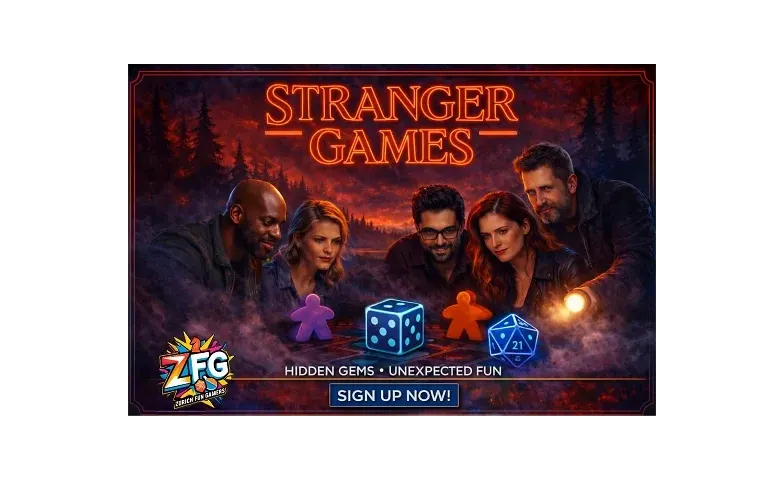 ZFG Stranger Games: Discover Hidden Gem Board Games!